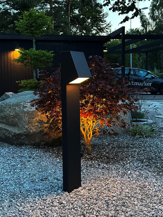 Anibe Lifestyle - Luton - Stolpbelysning Svart IP44 100cm