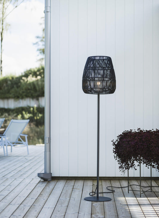 Anibe Lifestyle - Agnar - Utomhuslampa Golvfot Vit 133cm 40W