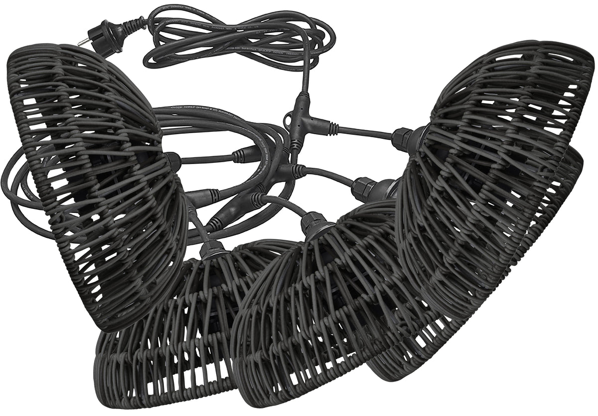 Anibe Lifestyle - Hue - Flex Out Ljusslinga Svart IP44 6,5m