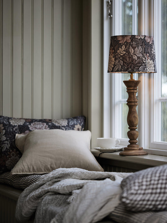 Anibe Lifestyle - Lodge Bordslampa Dahlia brun 59cm
