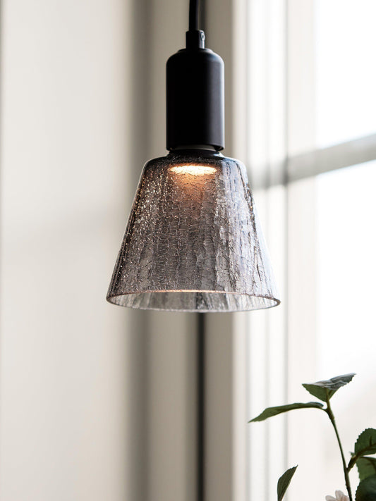 Anibe Lifestyle - Tilda - Fönsterlampa Svart/Smoky IP20 13cm