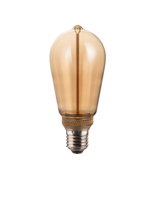 Anibe Lifestyle - EDGE LED Edison Amber 144x64mm E27 2 W