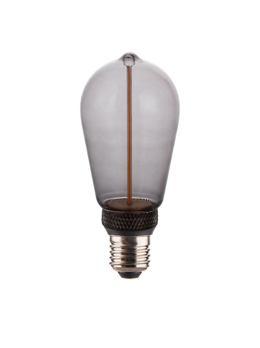 Anibe Lifestyle - EDGE LED Edison Smoky 144x64mm E27 2 W