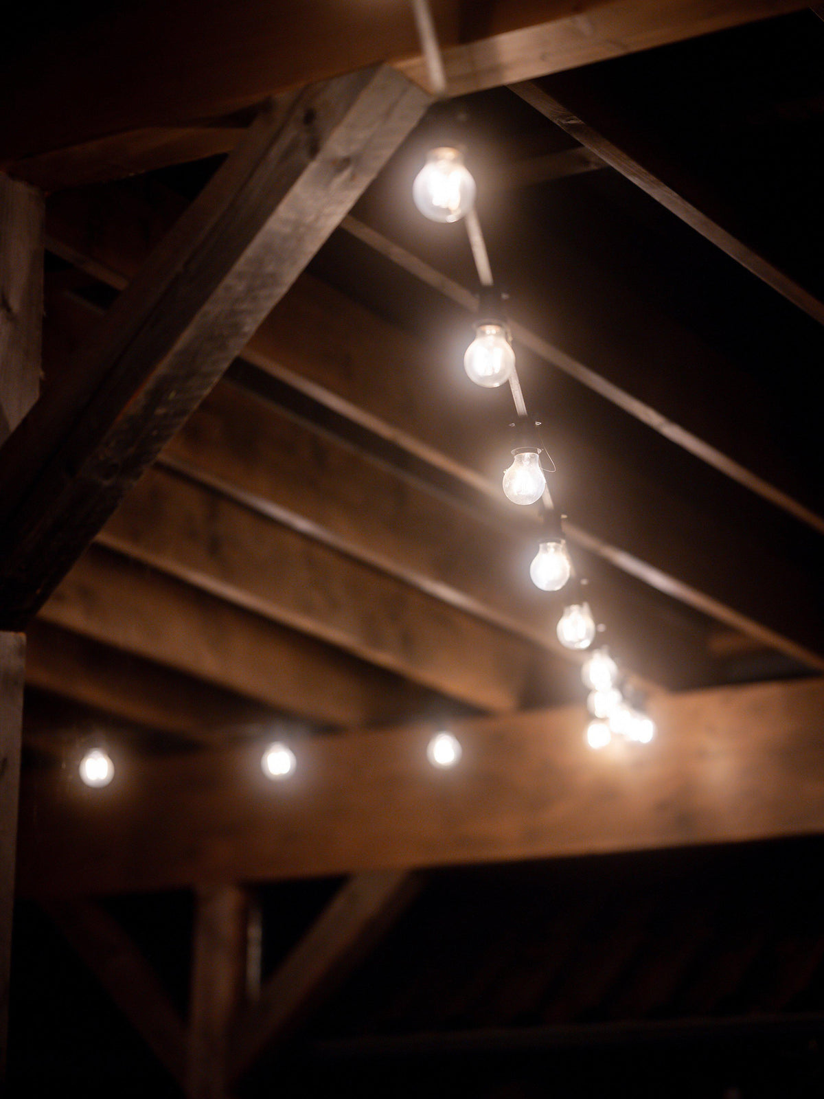 Anibe Lifestyle - Bright - Ljusslinga Påbyggnad LED Opal Utomhus Svart IP44 4,9m