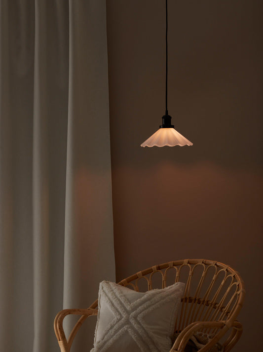 Anibe Lifestyle - August - Lampskärm Opal Veckad 25cm