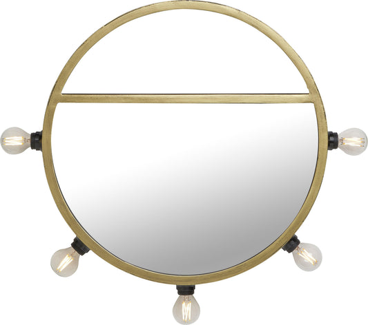 Anibe Lifestyle - Bea Spegellampa Svart/Guld Dimbar IP20 45cm
