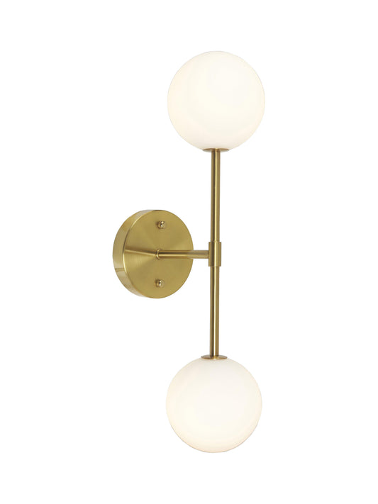 Anibe Lifestyle - Sigma D Vägglampa Guld Opal IP23 49cm