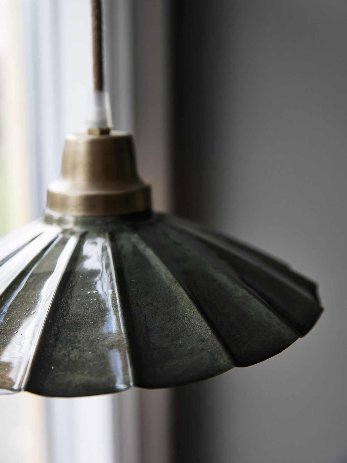 Anibe Lifestyle - Ester Fönsterlampa Mörkgrön IP20 24cm