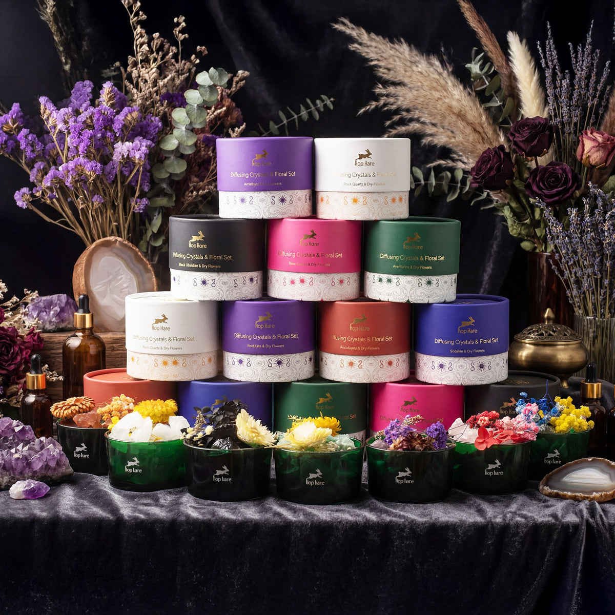 Anibe Lifestyle - Hop Hare Kristall och Blomset - The Knight