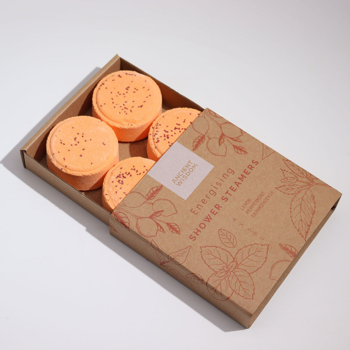 Anibe Lifestyle - 4-pack Zen Duschångare - Therapy Wellness Quartet - Energising (Orange)
