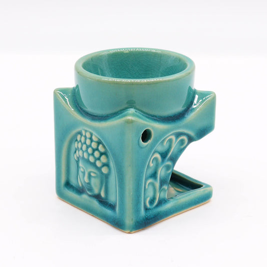 Anibe Lifestyle - Doftlampa - Fyrkantig Buddha Turkos