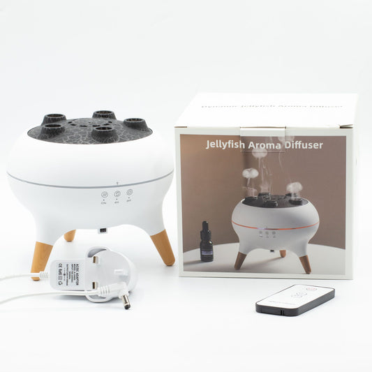 Anibe Lifestyle - Aromadiffusor - Jellyfish med puffeffekt och färgskiftande LED