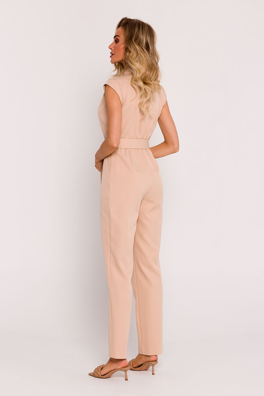 Anibe Lifestyle - Byxdress med omlottblus och bälte