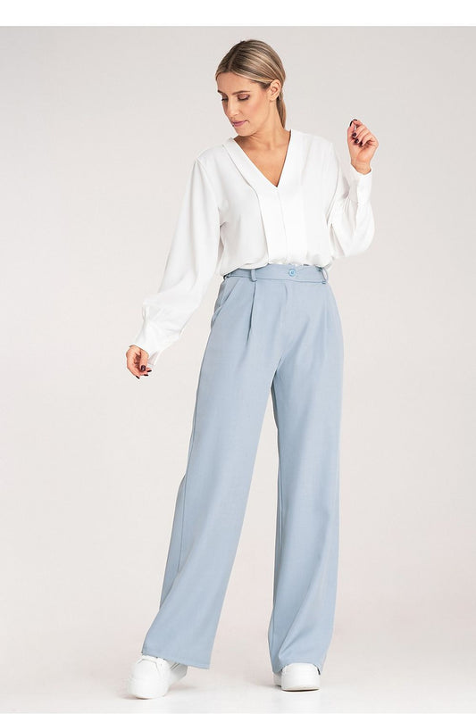 Anibe Lifestyle - Vida byxor med high waist och fickor