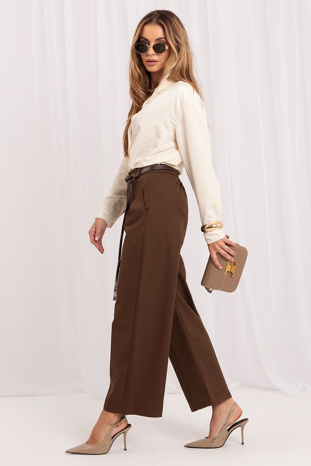 Anibe Lifestyle - Culottebyxor med high-waist