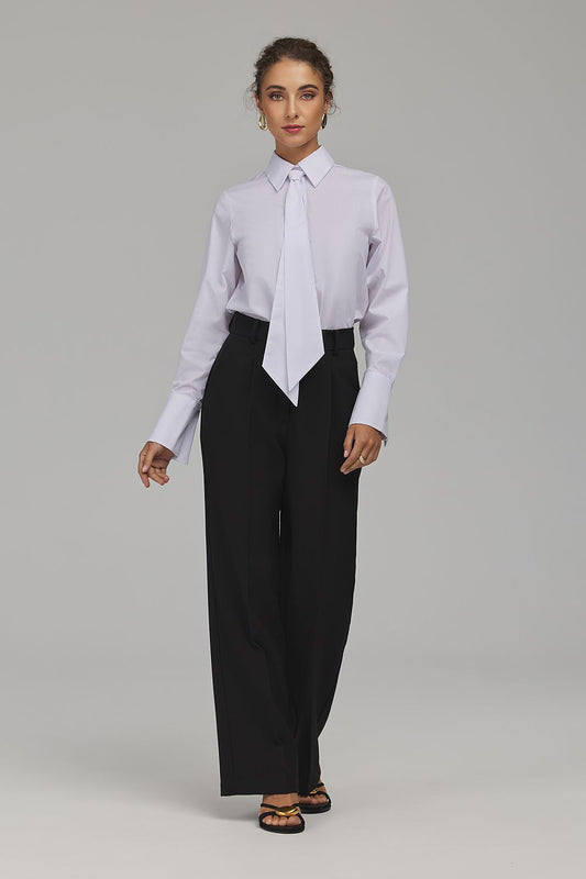 Anibe Lifestyle - Byxor med high-waist och rak passform