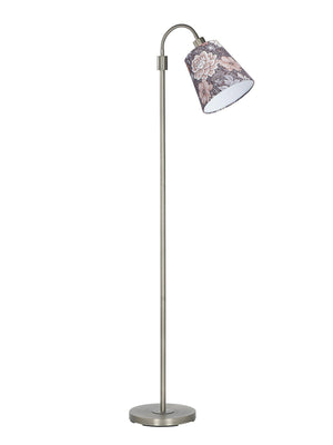 Anibe Lifestyle - Amy - Golvlampa Flex 1 Krom med Dahlia skärm 150cm