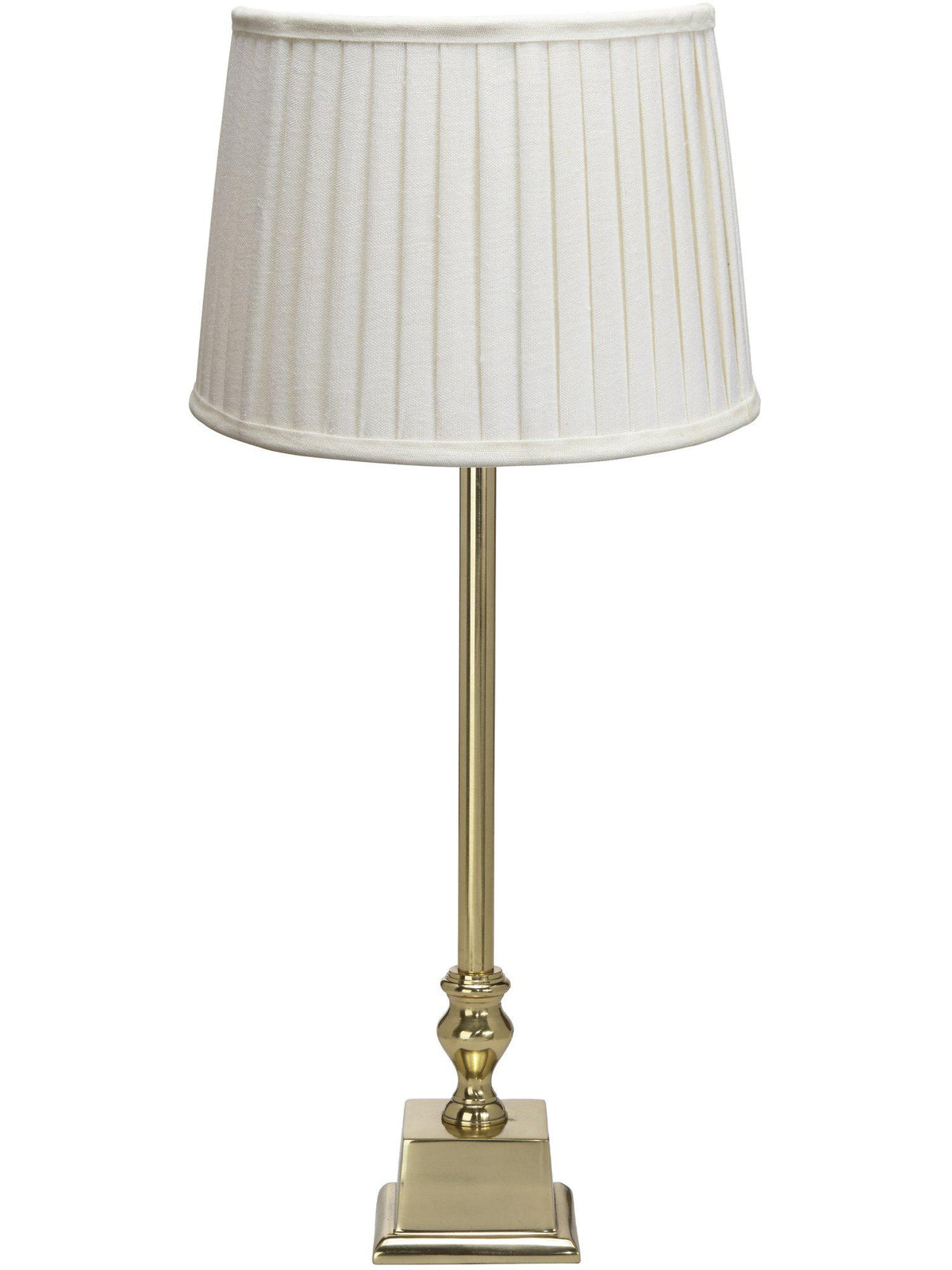 Anibe Lifestyle - Linné - Bordslampa Guld Sofia Plissé Offwhite IP20 51cm