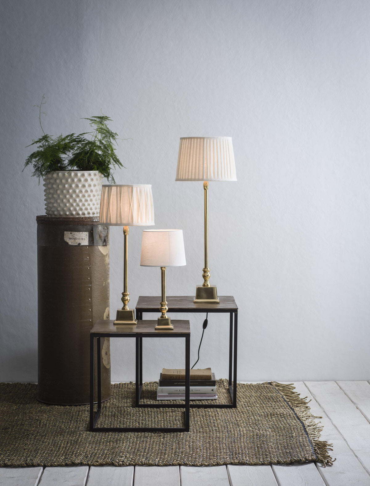 Anibe Lifestyle - Linné Lampfot Guld IP20 36cm