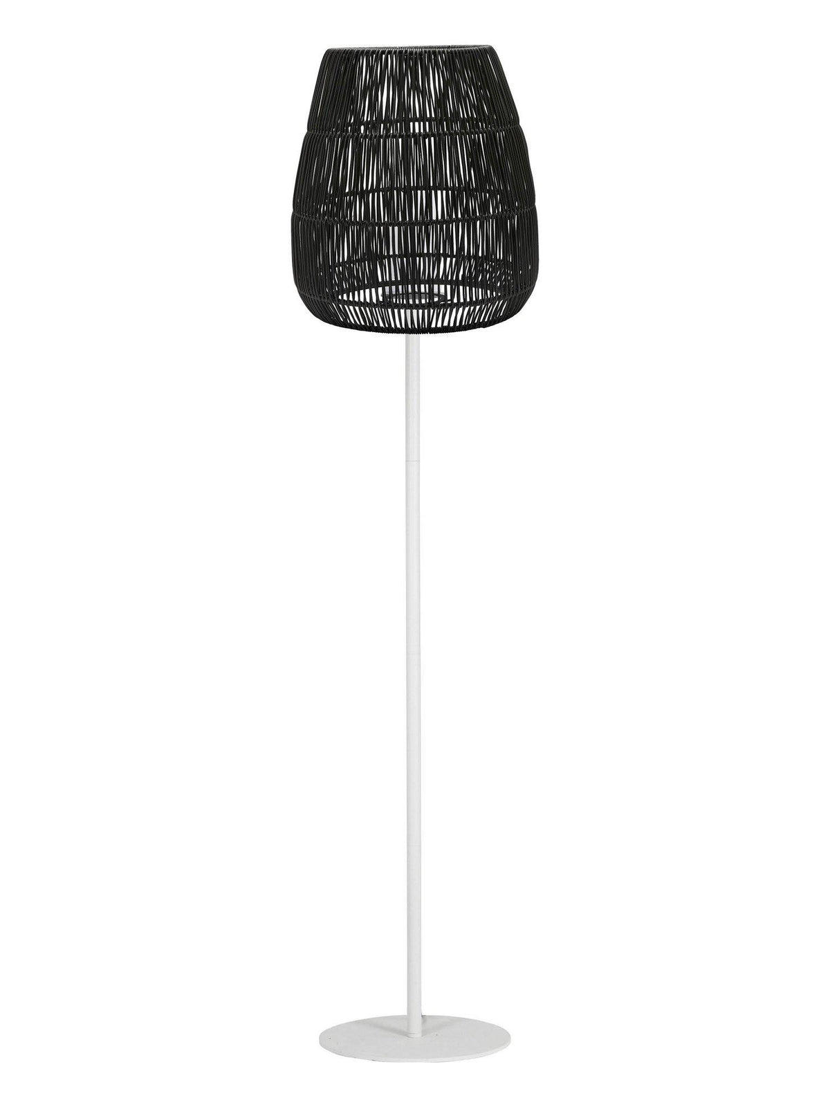 Anibe Lifestyle - Agnar Saigon - Golvlampa Outdoor Vit med svart skärm 154 cm