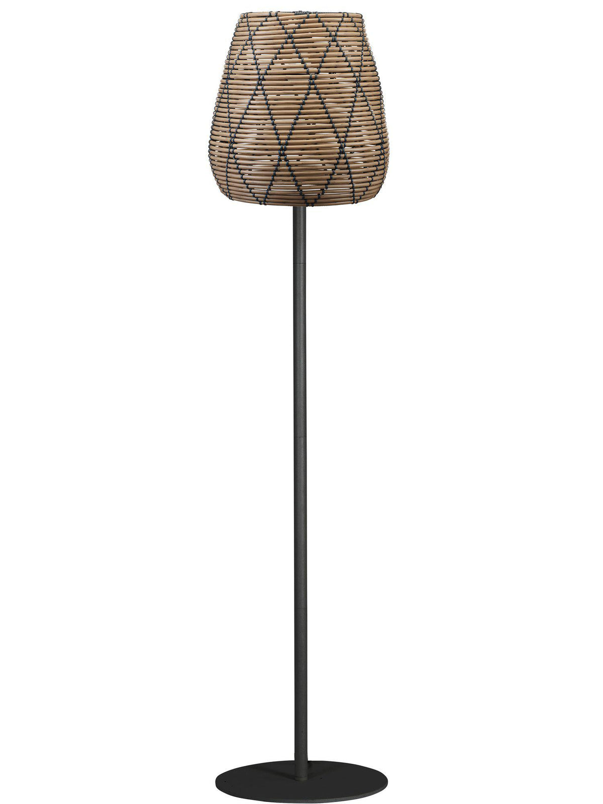 Anibe Lifestyle - Agnar - Golvlampa Outdoor med skärm Lollo Grå 154 cm