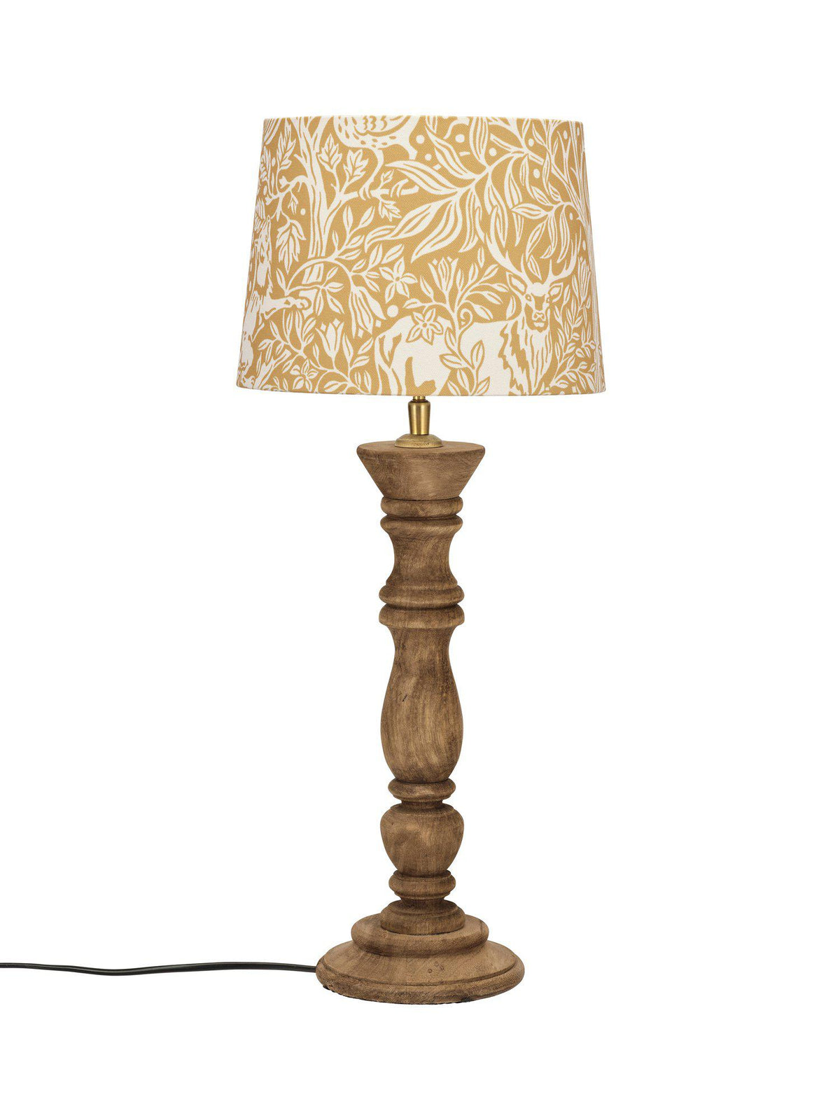 Anibe Lifestyle - Lodge - Bordslampa Eldertree gul 59cm