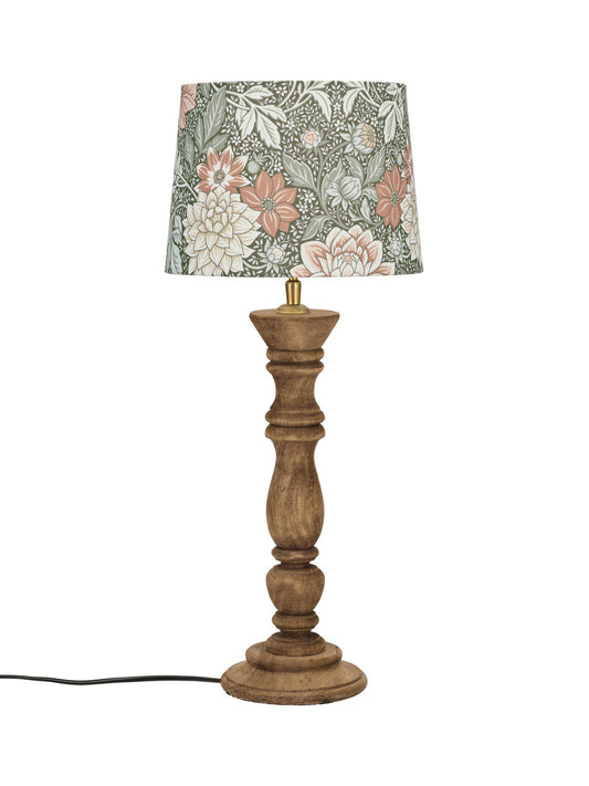 Anibe Lifestyle - Lodge Bordslampa Dahlia grön 59cm
