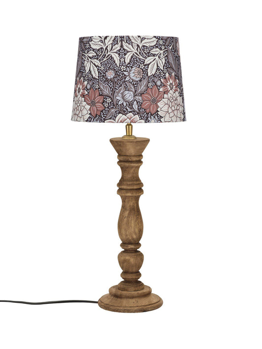 Anibe Lifestyle - Lodge Bordslampa Dahlia brun 59cm