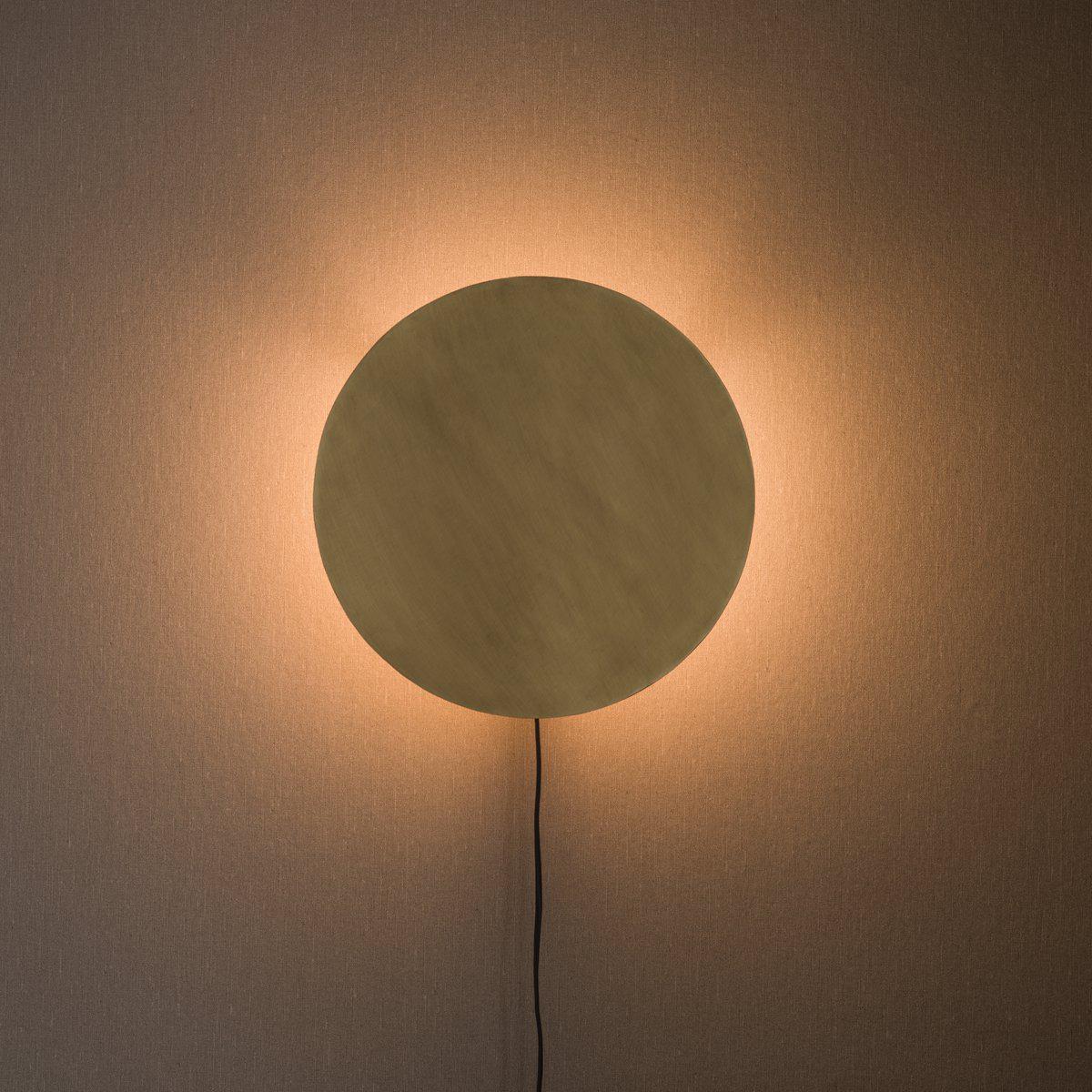 Anibe Lifestyle - Fullmoon Vägglampa Pale Silver IP20 35cm