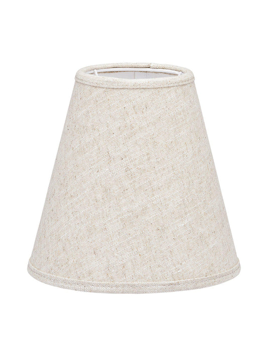 Anibe Lifestyle - Lin - Toppringsskärm Natur/Vit 15cm