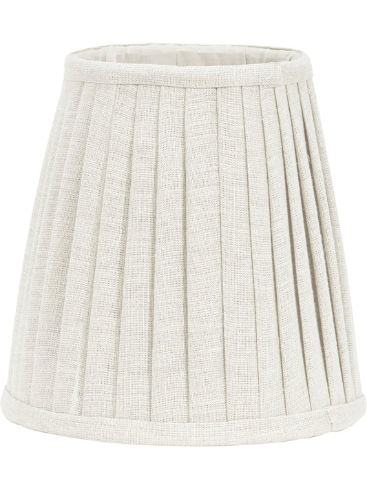 Anibe Lifestyle - Cia - Toppringsskärm Plissé Offwhite 20cm