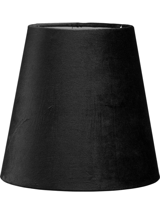 Anibe Lifestyle - Cia - Toppringsskärm Sammet Svart 20cm