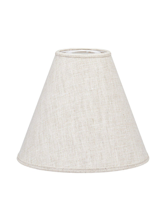 Anibe Lifestyle - Lin - Toppringsskärm Natur/Vit 22cm