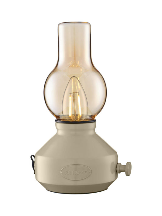 Anibe Lifestyle - Glimt Bordslampa Sand/Amber IP44 21cm