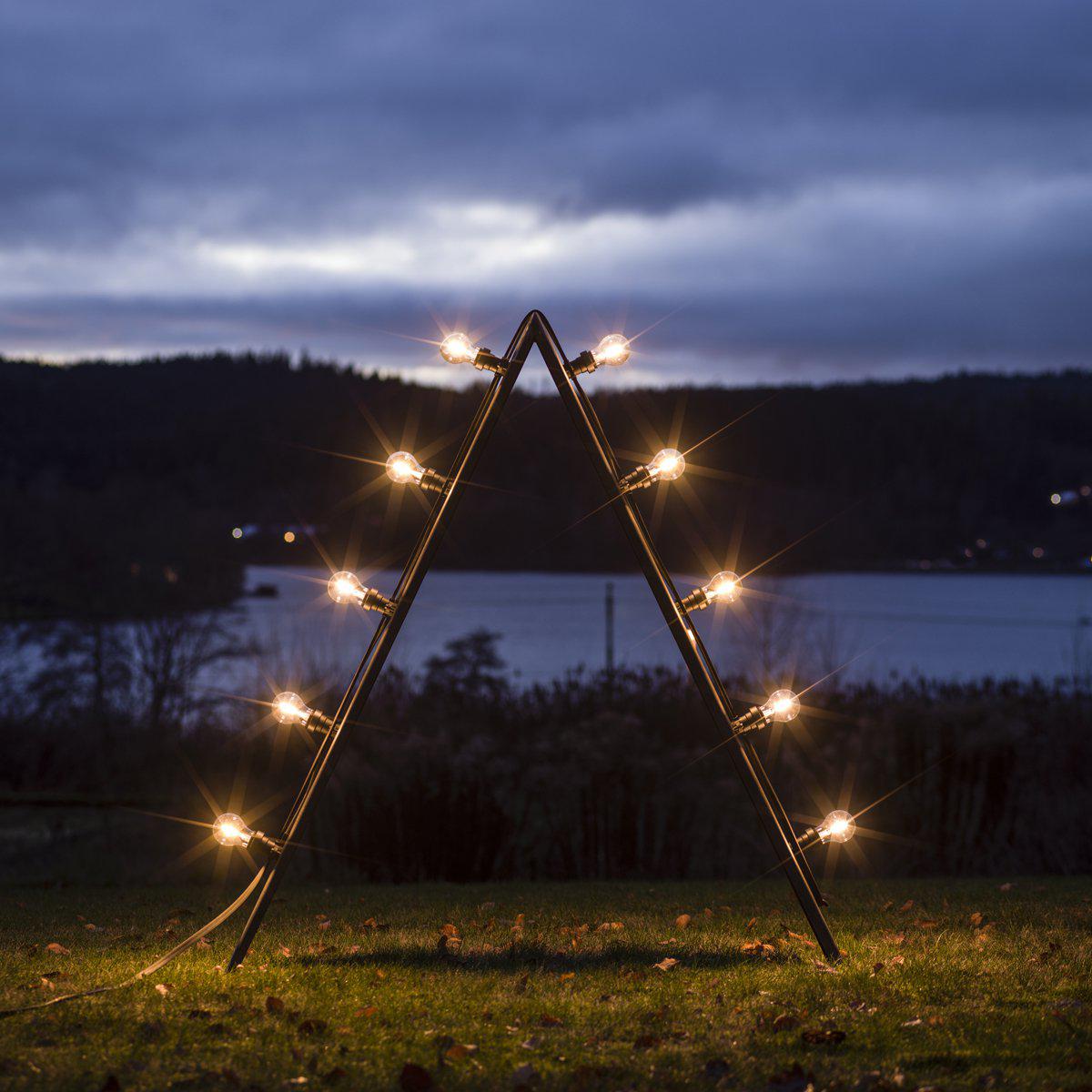 Anibe Lifestyle - Bright - Ljusstake Outdoor Corten 120cm
