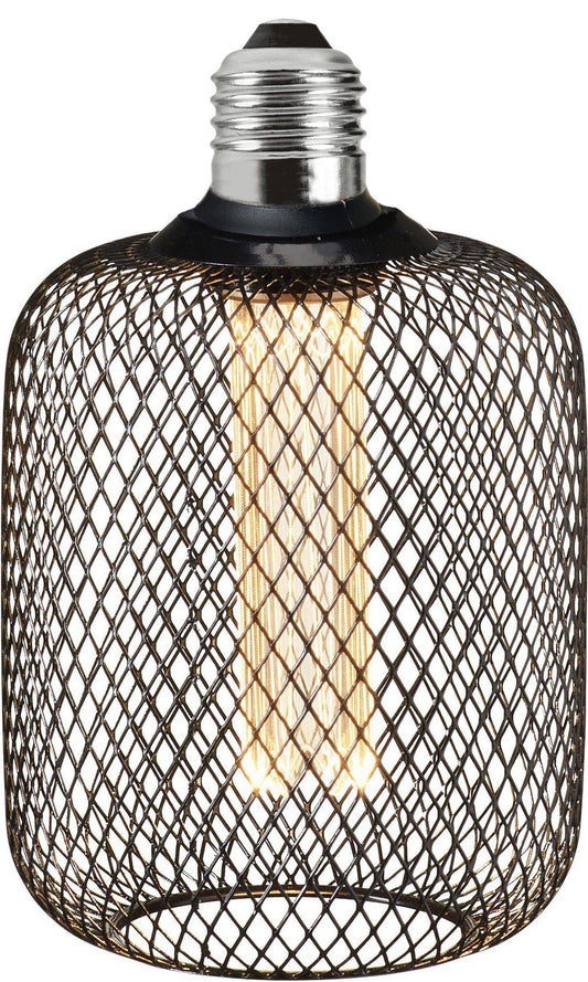 Anibe Lifestyle - Grid LED Svart 10cm E27 1 W
