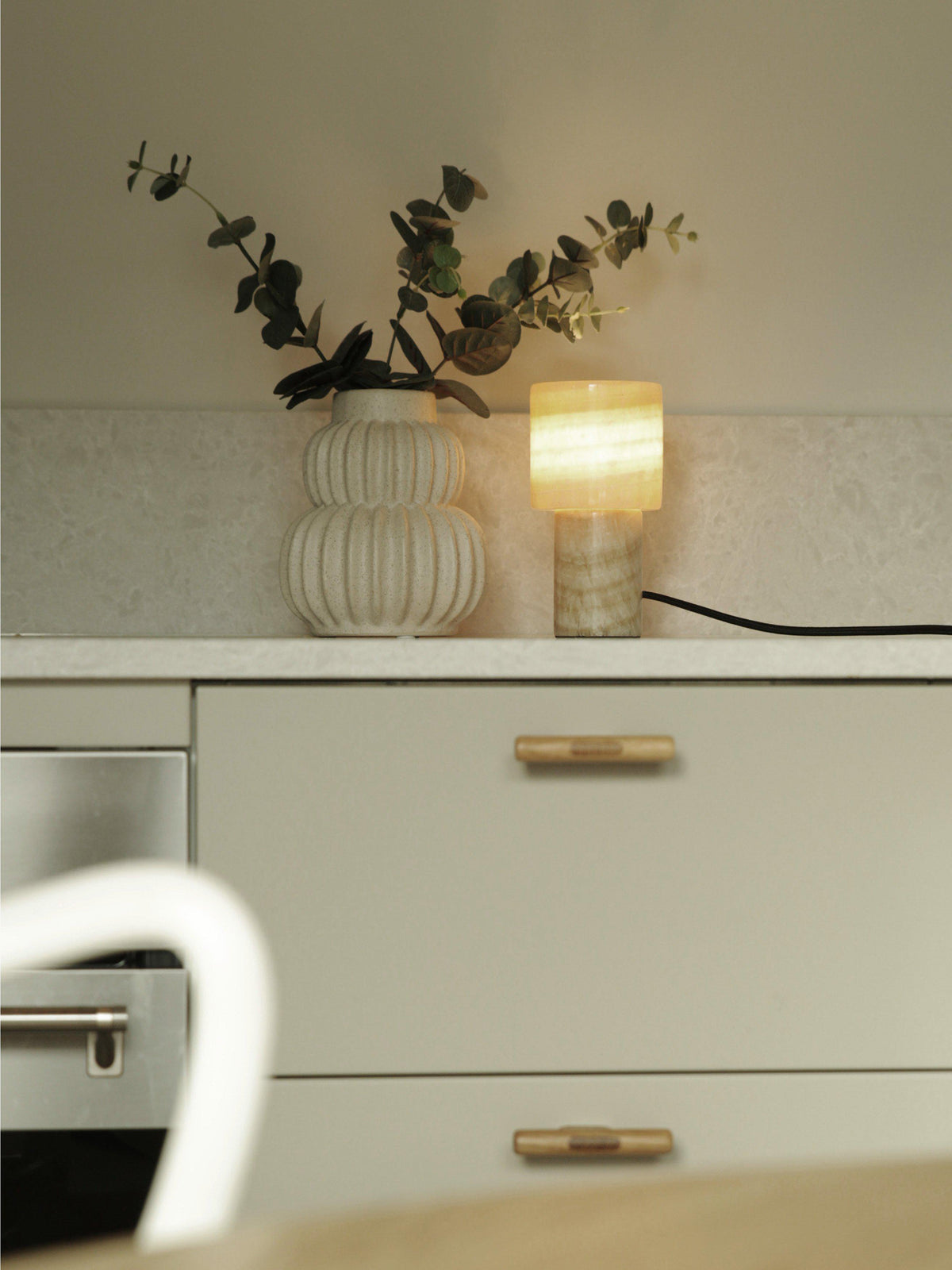 Anibe Lifestyle - Lucie Bordslampa Marmor G9 Dimbar 16cm
