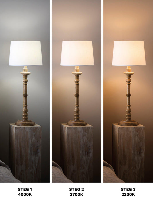Anibe Lifestyle - Twilight LED 3-steg Klot 50mm E27 4,5 W