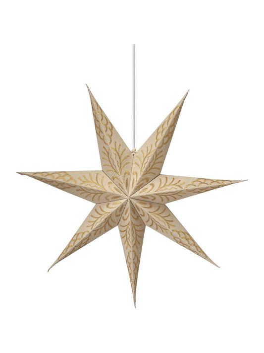 Anibe Lifestyle - Celeste - Julstjärna Gyllene Sand 60cm