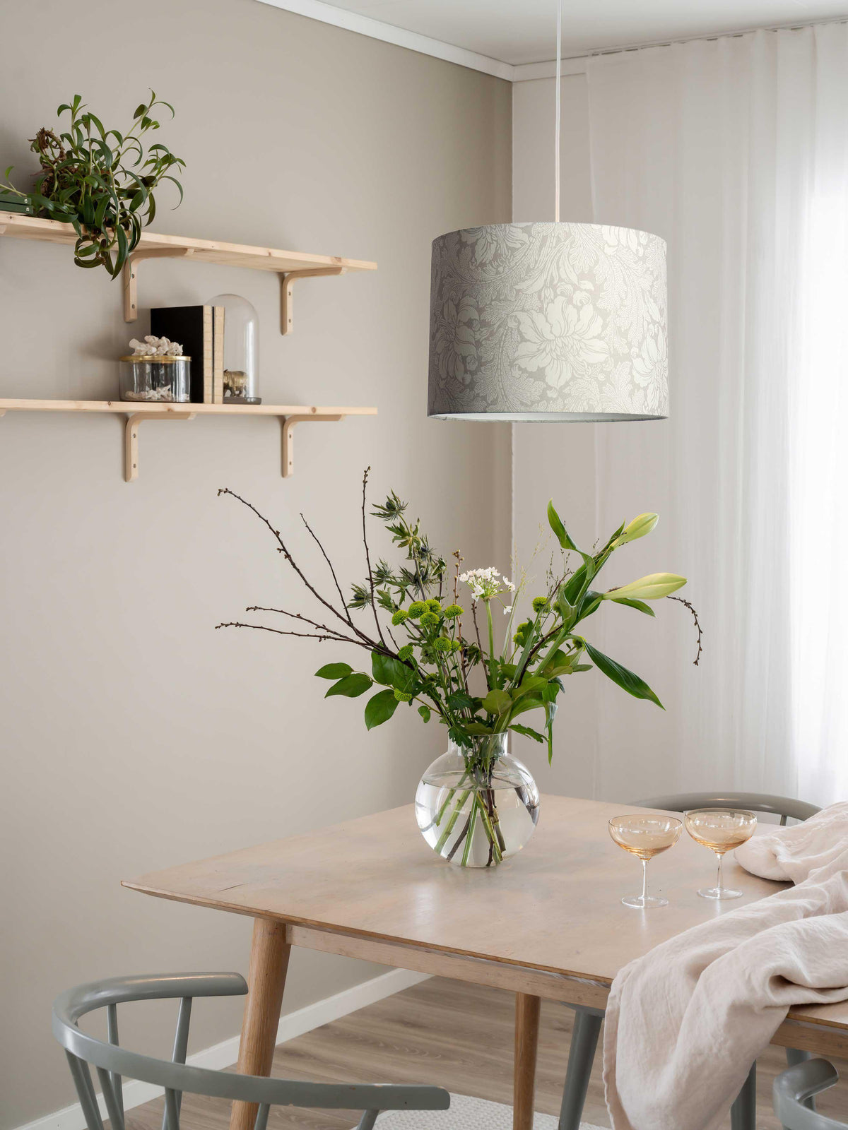 Anibe Lifestyle - Sara - Lampskärm Acantus 35cm