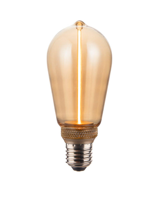 Anibe Lifestyle - EDGE LED Edison Amber 144x64mm E27 2 W