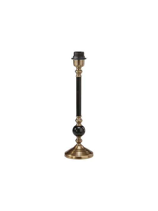 Anibe Lifestyle - Abbey Lampfot Svart Antikmässing IP20 40cm