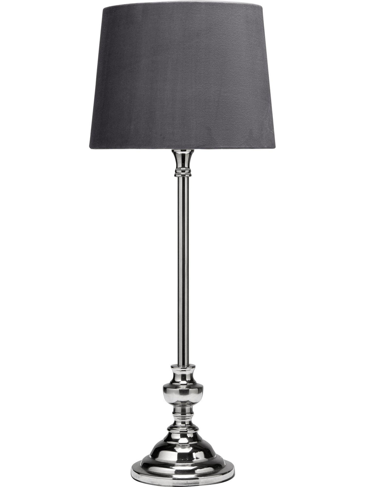 Anibe Lifestyle - Andrea Bordslampa Krom Sofia Grå IP20 55cm