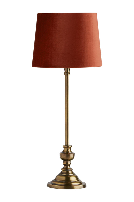 Anibe Lifestyle - Andrea Lampfot Antikmässing IP20 58cm