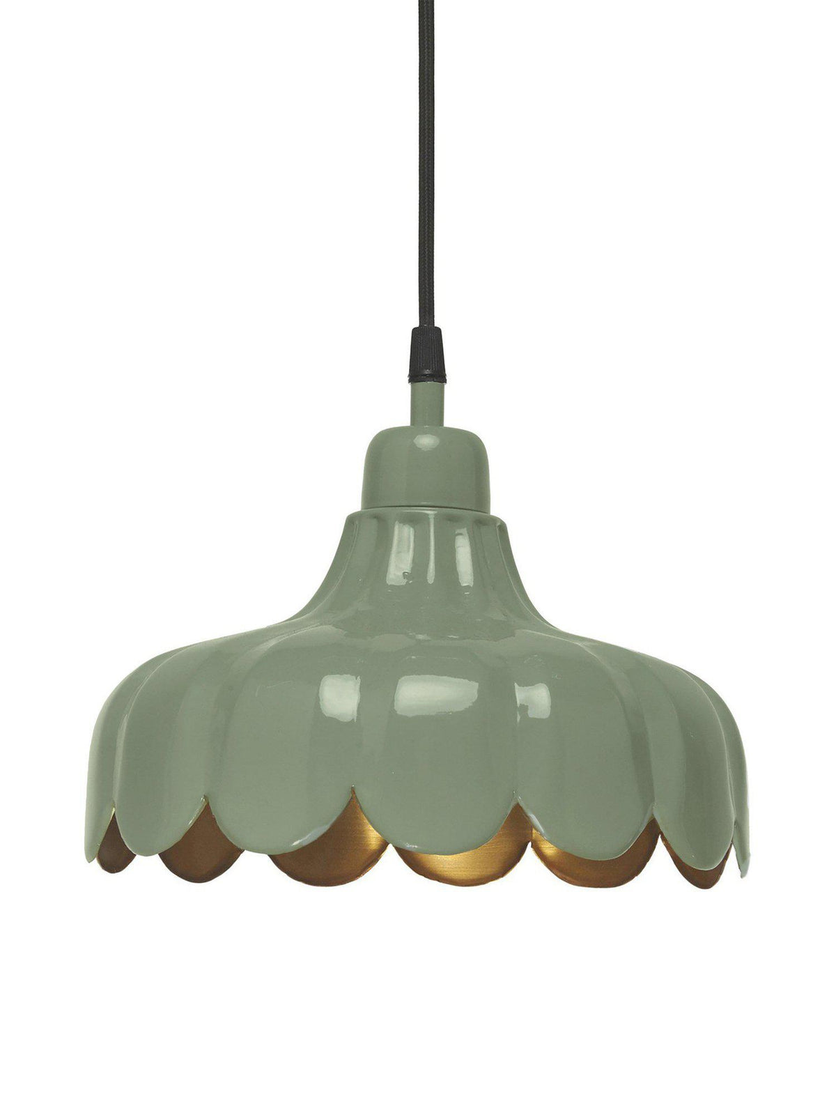 Anibe Lifestyle - Wells Tak/Fönsterlampa Mossa/Guld IP20 24cm
