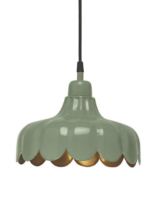 Anibe Lifestyle - Wells Tak/Fönsterlampa Mossa/Guld IP20 24cm