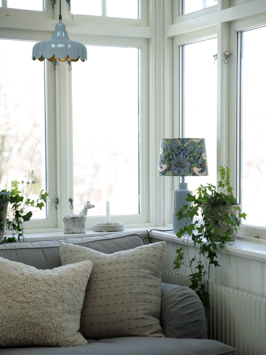 Anibe Lifestyle - Wells Tak/Fönsterlampa Denim/Guld IP20 24cm