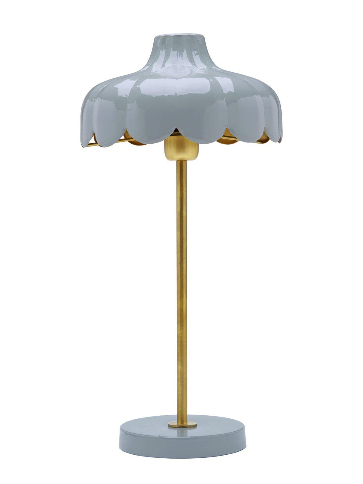 Anibe Lifestyle - Wells Bordslampa Denim/Guld IP20 50cm