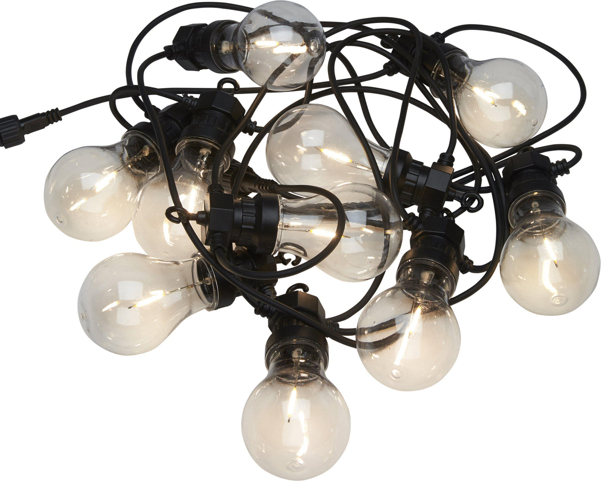 Anibe Lifestyle - Glow - Ljusslinga Svart IP44 8,7m