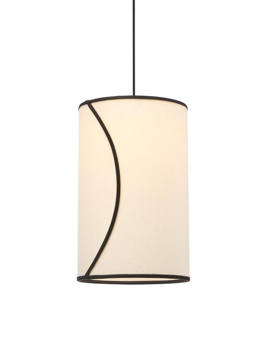 Anibe Lifestyle - Ava - Taklampa Offwhite/Svart 25cm
